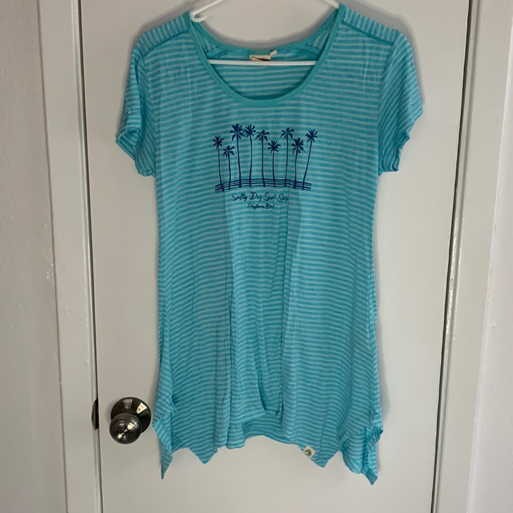 Long kind of sheer shirt